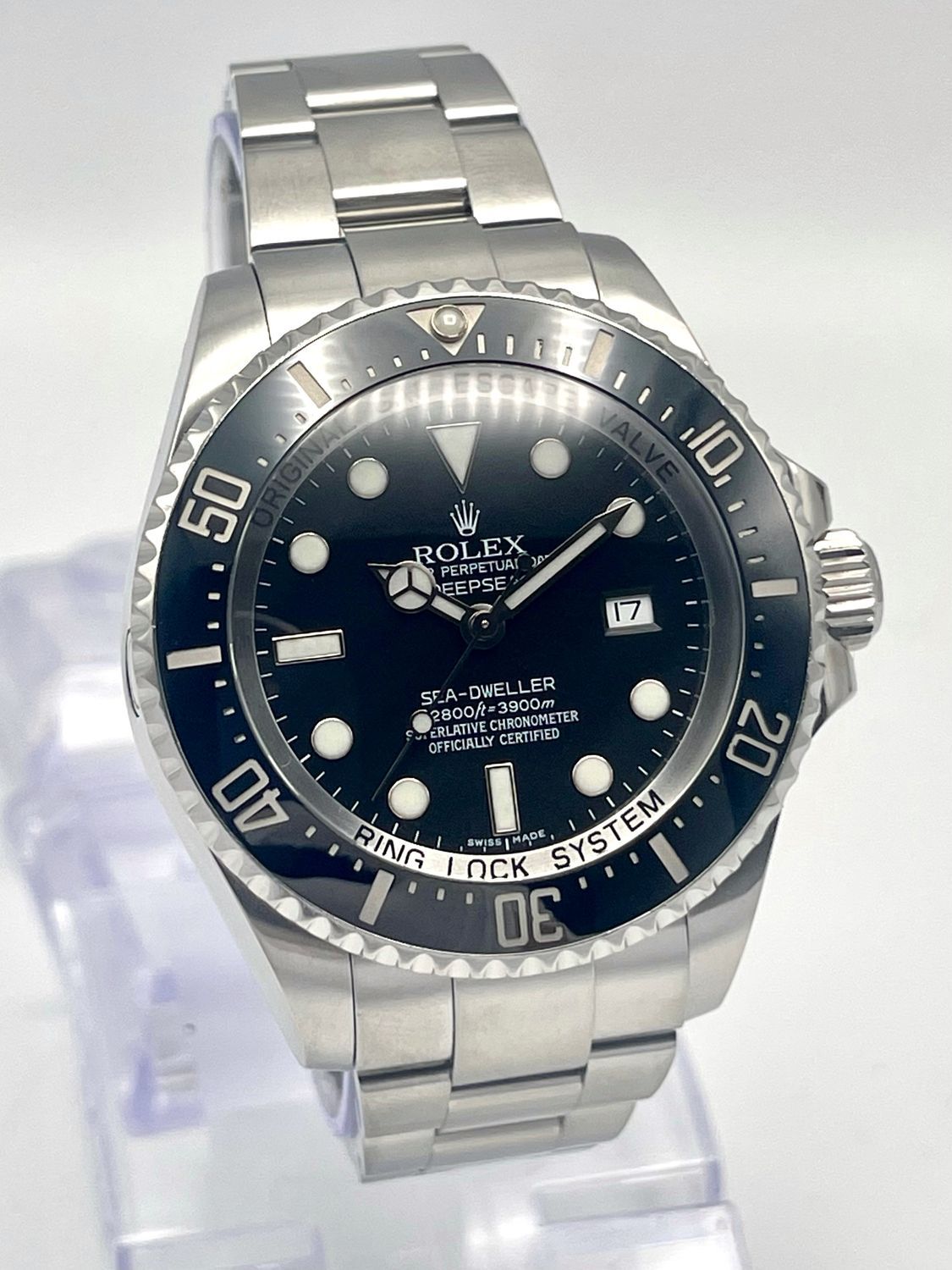 Rolex Sea-Dweller DeepSea 116660 44mm Black Dial Black Ceramic Bezel Papers