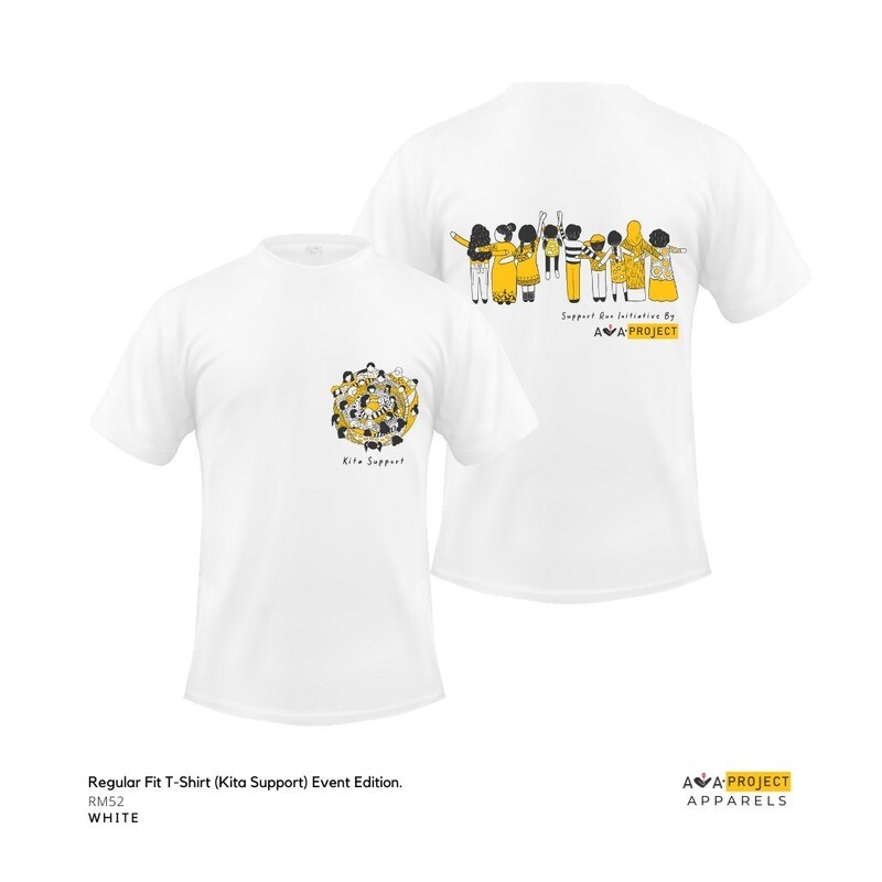 REGULAR FIT T-SHIRT (KITA SUPPORT) EVENT EDITION