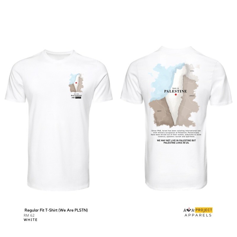 REGULAR FIT T-SHIRT (WE ARE PLSTN)