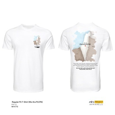 REGULAR FIT T-SHIRT (WE ARE PLSTN)