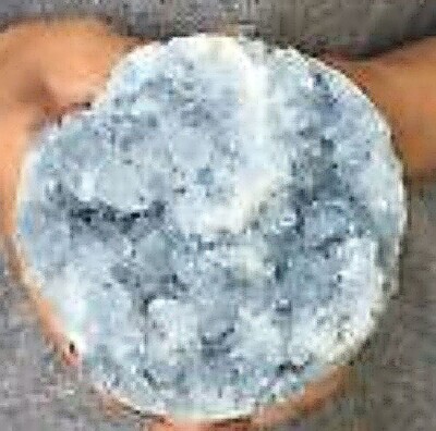 Very Large Powerful Dreamy Blue Celestite Crystal Sphere Geode- Angelic Energies