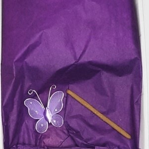 Large Carved Opalite Crystal Guardian Angel Pendant Boxed Gift - Chain Organza Pouch - Lunar and Angelic energy