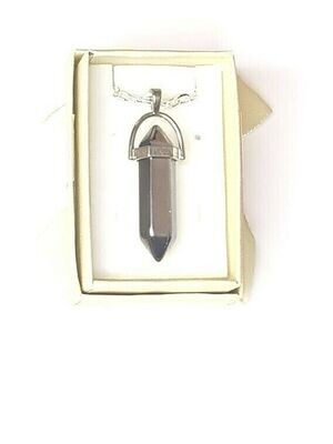 DT Cystal Pendants Boxed Xmas Present Gift &amp; Chain Protection FREE SHIP UK