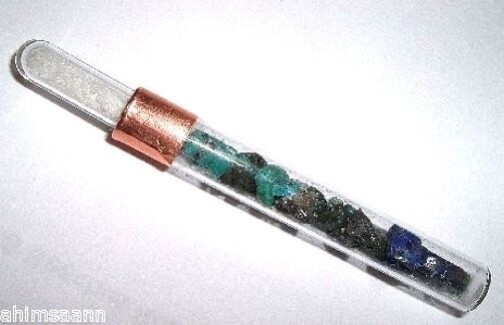 Angel Adnachiel Crystal Chakra Healing Wand - Vision ,Lapis Lazuli ,Turquoise