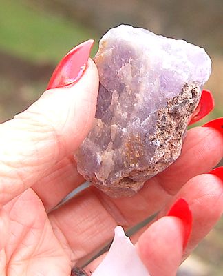Amazing AURALITE 23 Crystal Chunk = Higher Consciousness Ascension Manifestation Shielding Stellar Gateway No11 weight 80g