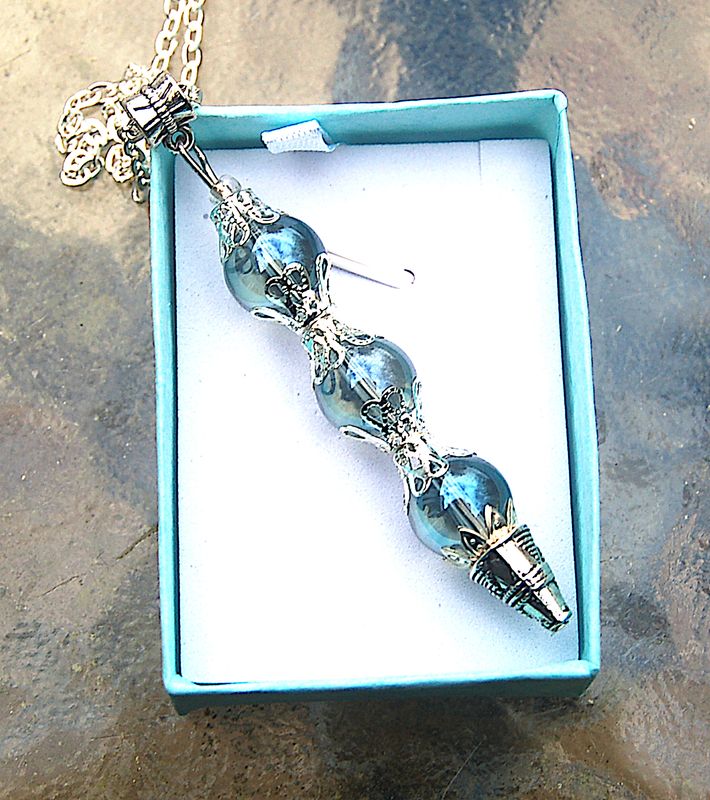 Quantum Healing Codes Celestial Aura Higher Purpose Ascension Boxed Pendant Joy and Hope