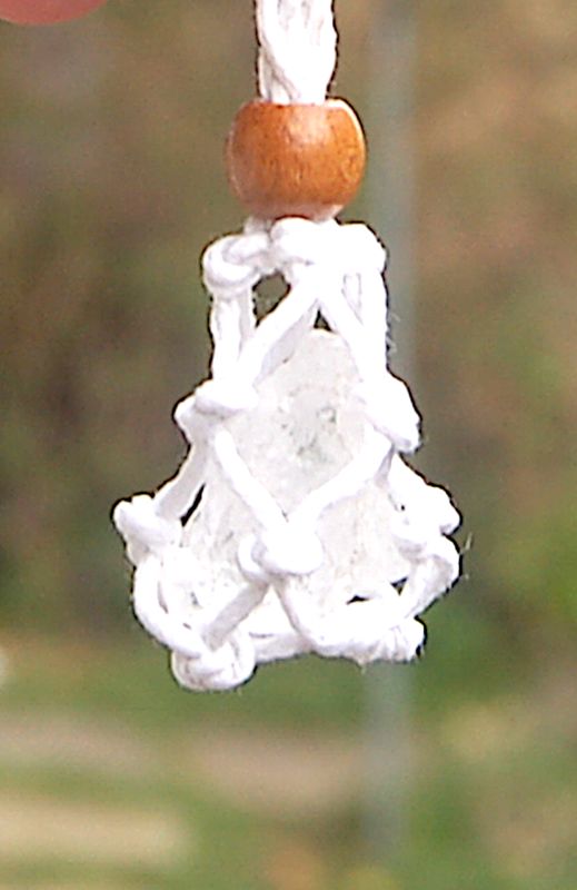 6.8g of 5D Powerful Brazilian Phenakite Phenacite Crystal Cotton Cage Pendant Meditation Chakra Healing Synergy Ascension Stone