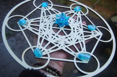 Metatron Crystal Ascension Grids & Flower of Life Sacred Geometry