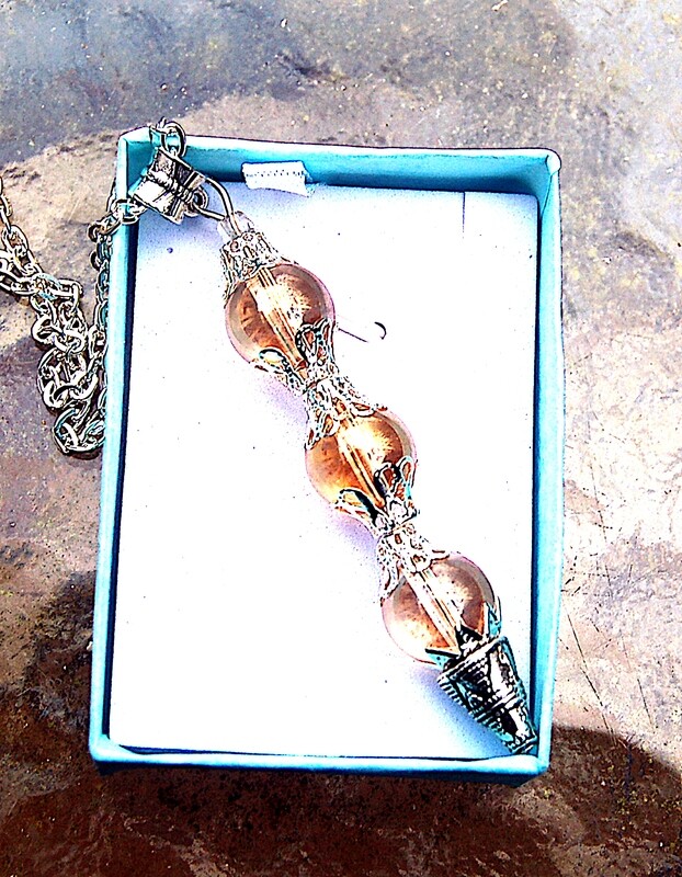 Quantum Healing Codes Sunshine Aura Higher Purpose Ascension Boxed Pendant