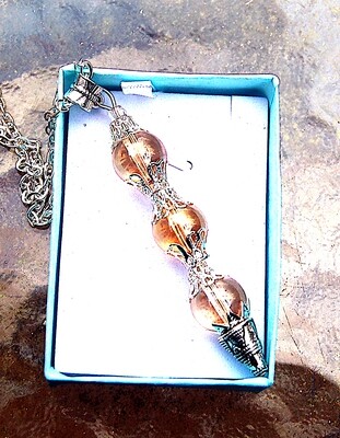 Quantum Healing Codes Sunshine Aura Higher Purpose Ascension Boxed Pendant