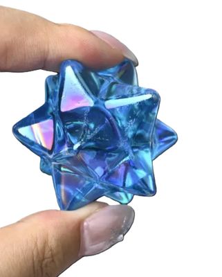 12 Point Aqua Aura Crystal Merkabah Merkaba Cleanses and Protects Auric Field