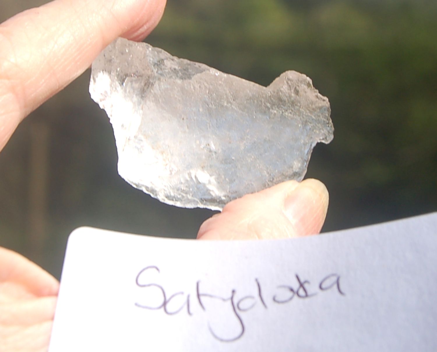 Powerful Satyaloka Quartz  Crystal Meditation Stellar Gateway Synergy Ascension Stone Grid 21g