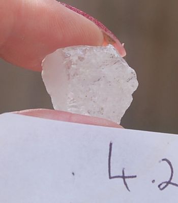 5D Powerful Brazilian Phenakite Phenacite Crystal Meditation Chakra Healing Synergy Ascension Stone Grid 4.2 grams