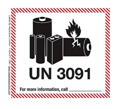 Lithium Battery UN3091
