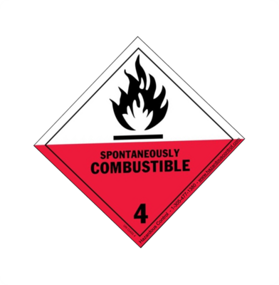 Class 4.2: Spontaneously Combustible
