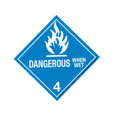 Class 4.3: Dangerous When Wet