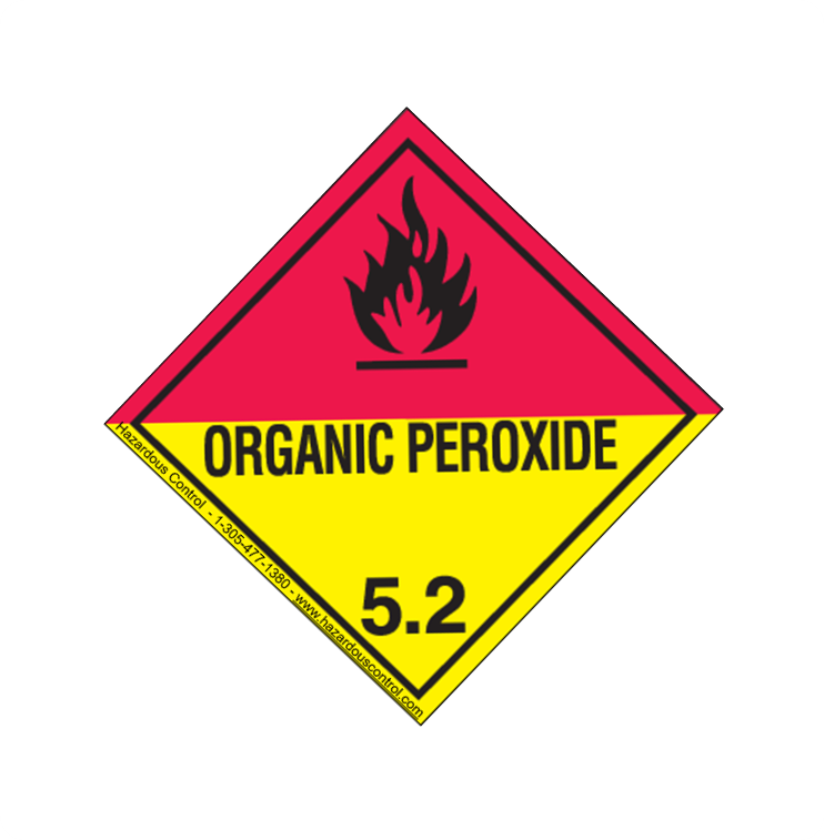 Class 5.2: Organic Peroxide