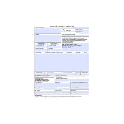 Dangerous Goods Declaration (DGD) Ground