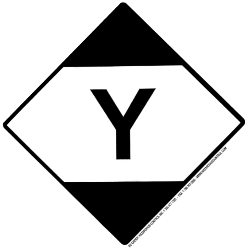 Label Limited Quantity (Y) 100 mm x 100 mm