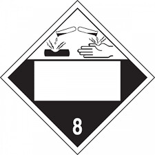 PLACARDS CLASS 8 With Window
