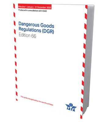2025-66th Edition IATA Dangerous Goods Regulations - (English)