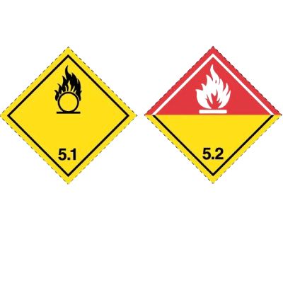 Class 5: Oxidizer &amp; Organic Peroxide