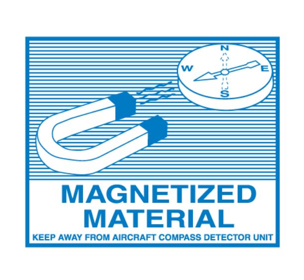 Label Magnetized Material