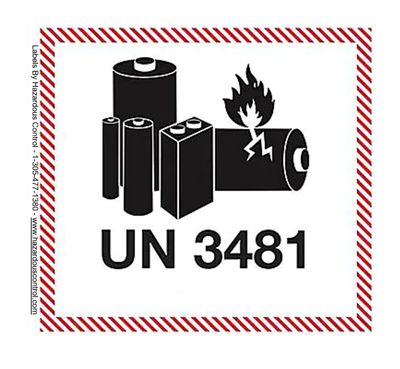 Lithium Battery UN3481 (2025)
