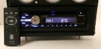 RADIO AND BEZEL-SONY-WITH CD PLAYER-78-80 (#E13532)