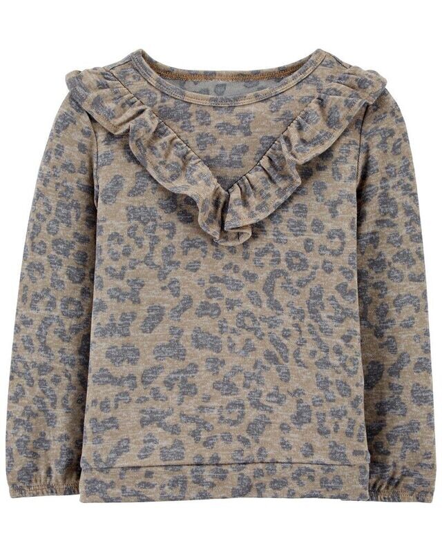 Original Carter&#39;s V-Ruffle Cozy Top