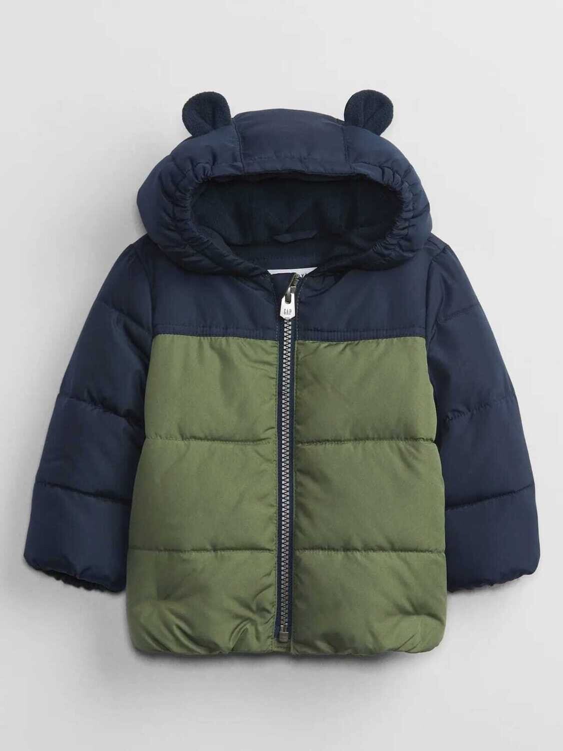 Gap Baby Cold Control Max Color Block Puffer Jacket