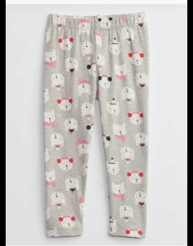 Gap Girls Graphic Printed Leggings