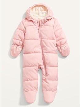 Old Navy Girls Frost-Free Hooded Snowsuit