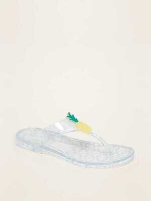 Old Navy Icon Graphic Jelly Sandals