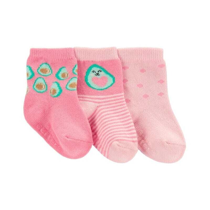 Original Carter's Baby & Toddler 3-Pack Socks