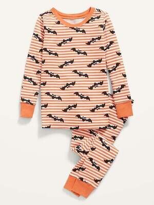 Old Navy Unisex Halloween Bats Pajama Set For Baby