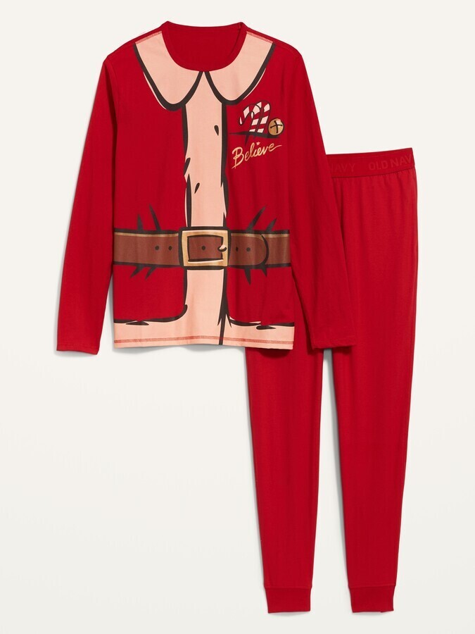 Old Navy Boys Holiday Costume Graphic Pajama Set