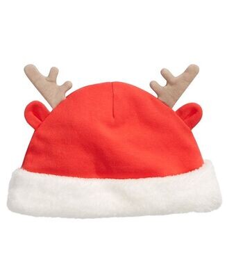 First Impressions Baby Boys & Girls Reindeer Hat With Faux-Fur Trim