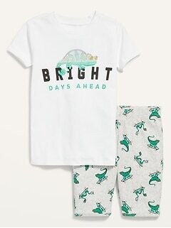 Old Navy Boys Bright Days Ahead 2-Piece Pajama Set