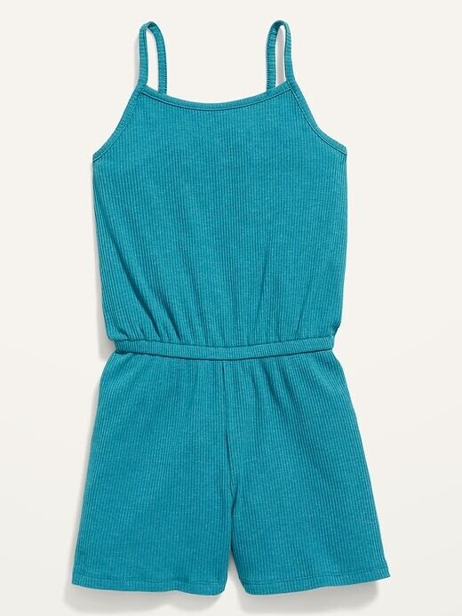 Old Navy Girls Rib-Knit Cami Romper