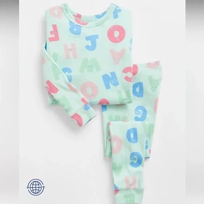 GAP Girls 100% Organic Cotton Pajama Set