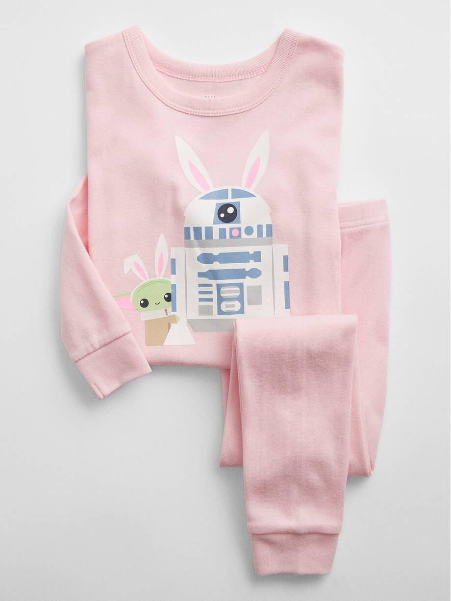 GAP Girls Star Wars Easter 100% Organic Cotton 2-Piece Pajama Set