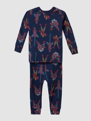 GAP Marvel Boys 100% Organic Cotton Pajama Set