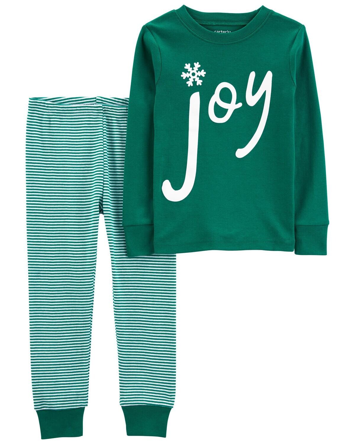 Original Carter's  2-Piece Holiday 100% Snug Fit Cotton PJs