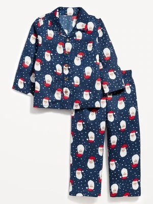 Old Navy Unisex Matching Santa Claus Pajama Set for Toddler