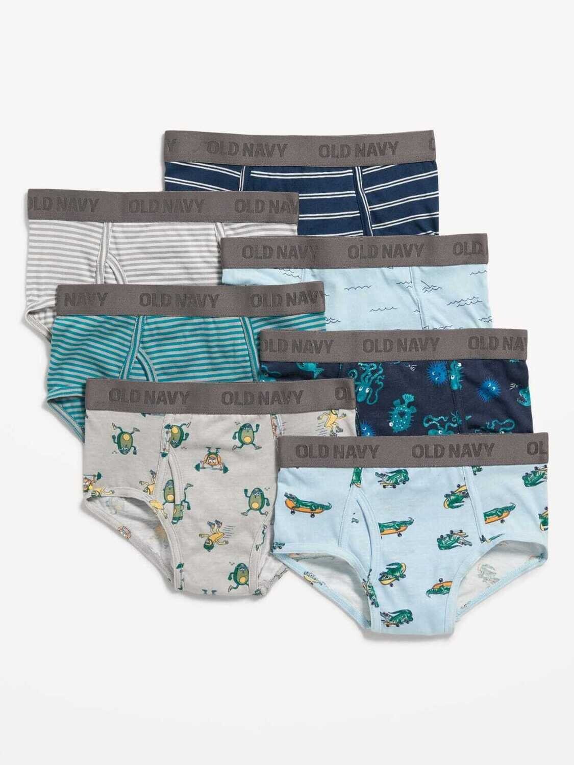 Old Navy Boys Printed 7-Pack Boxer Briefs