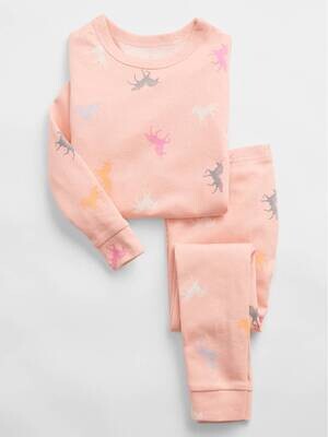 GAP Girls 100% Organic Cotton Unicorn Pajama Set