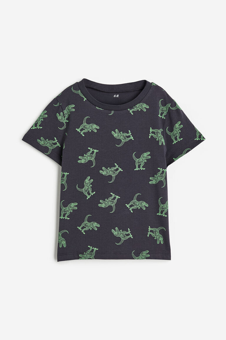 H&amp;M Boys Cotton Dinosaur T-Shirt