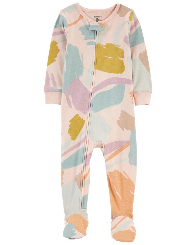 Original Carter&#39;s Baby Girl Cotton Overall, Size: 12M, Color: Multi