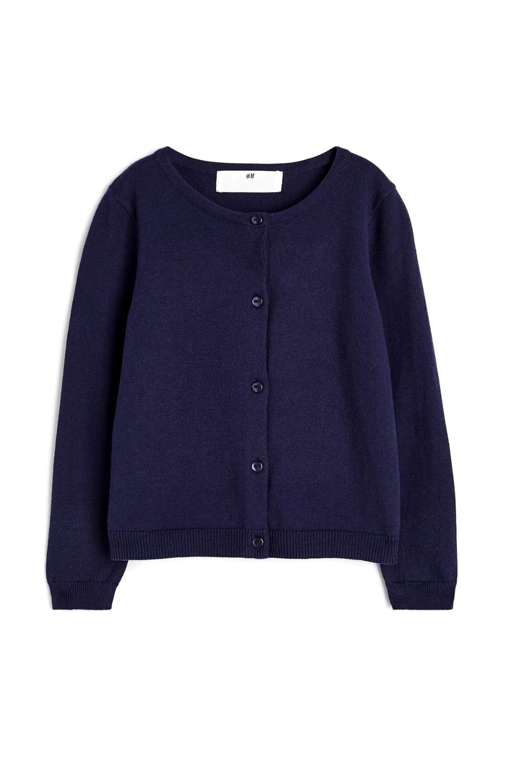 H&amp;M Fine-knit Cotton Cardigan